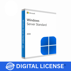 Windows Server 2025 Standard License Key – 1 Server, Digital Delivery